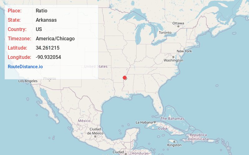 Map of Ratio