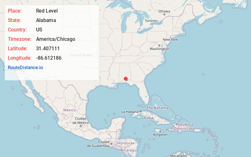 Map of Red Level