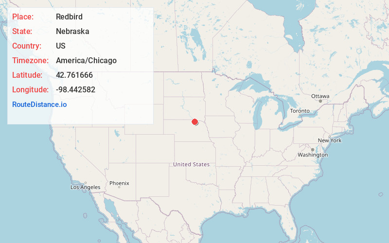 Map of Redbird
