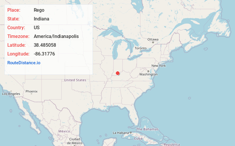 Map of Rego