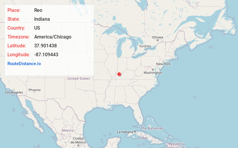 Map of Reo
