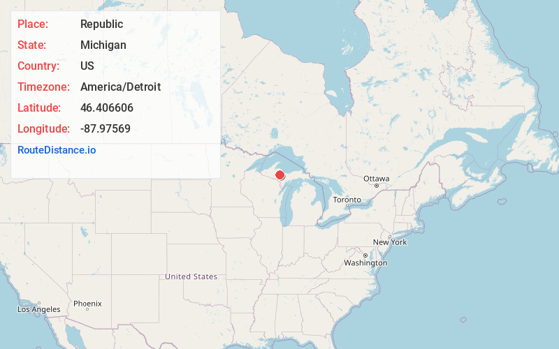 Map of Republic
