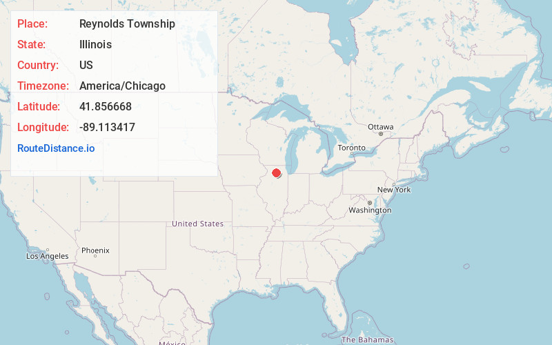 Map of Reynolds Township