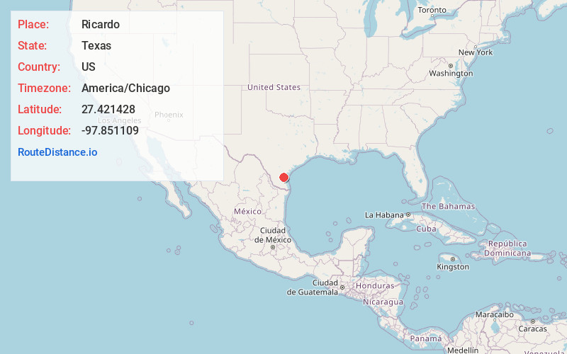 Map of Ricardo