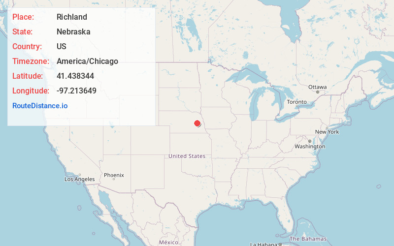 Map of Richland