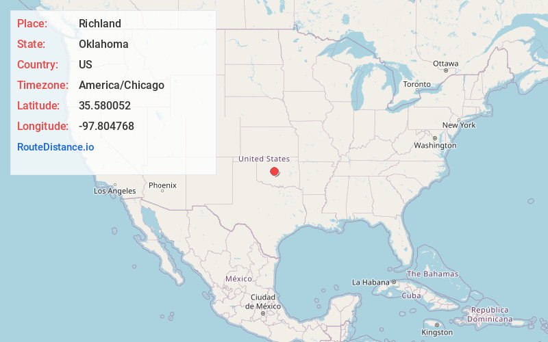 Map of Richland