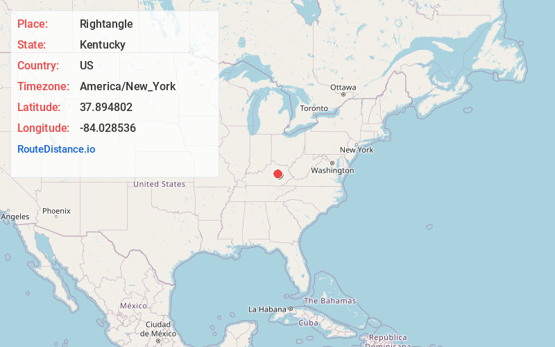 Map of Rightangle