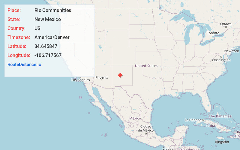 Map of Rio Communities