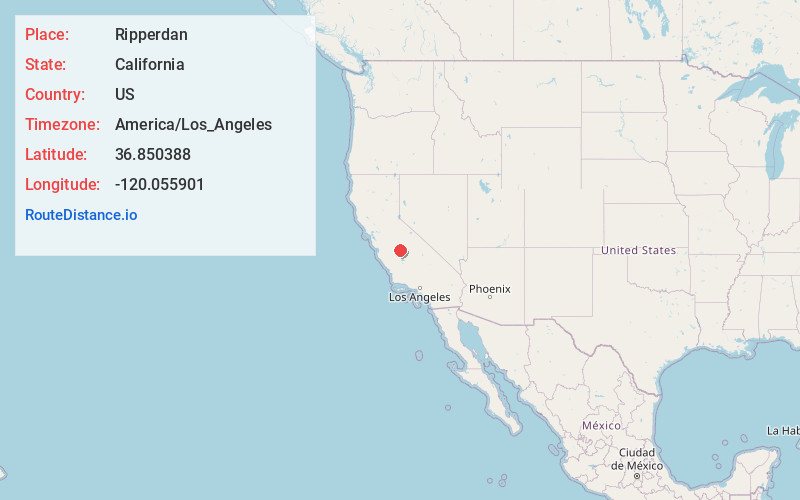Map of Ripperdan