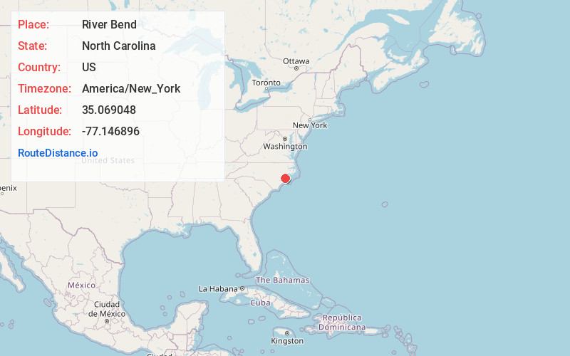 Map of River Bend