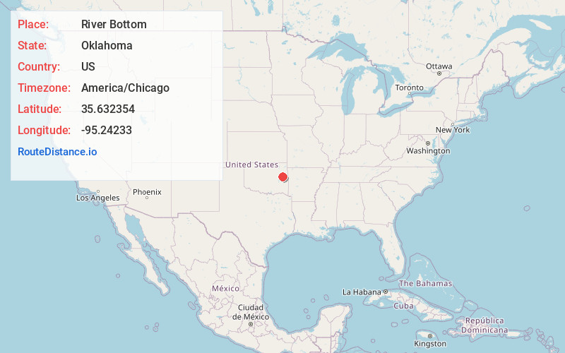 Map of River Bottom