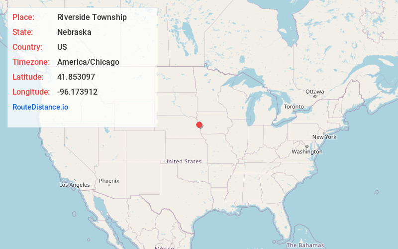 Map of Riverside Township