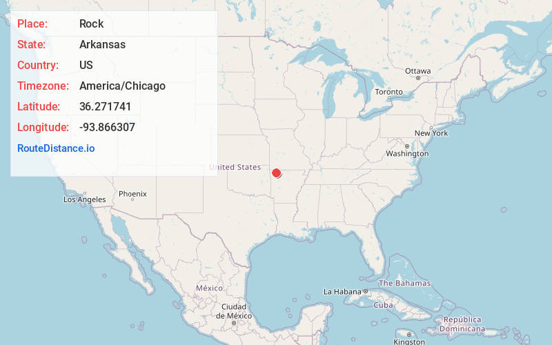Map of Rock