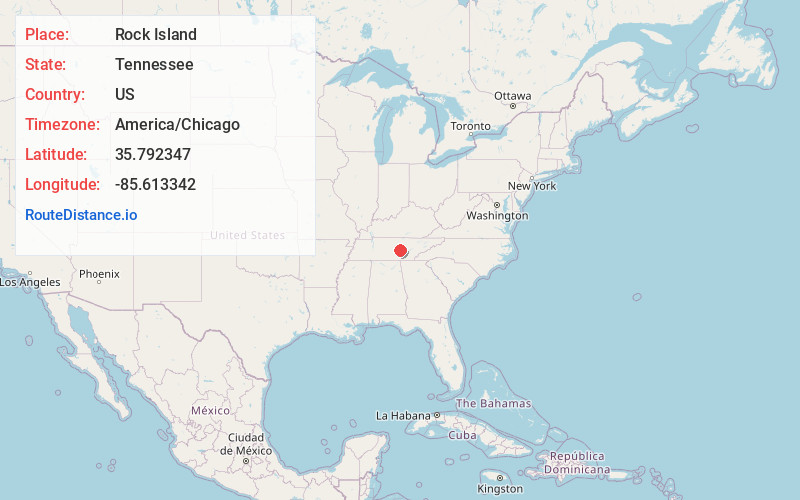 Map of Rock Island