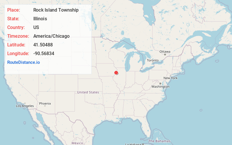 Map of Rock Island Township