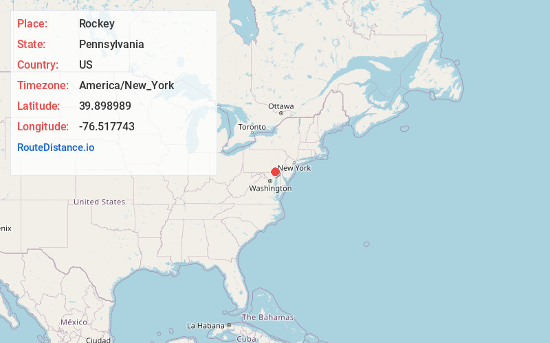 Map of Rockey