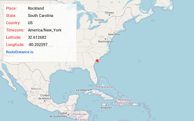 Map of Rockland