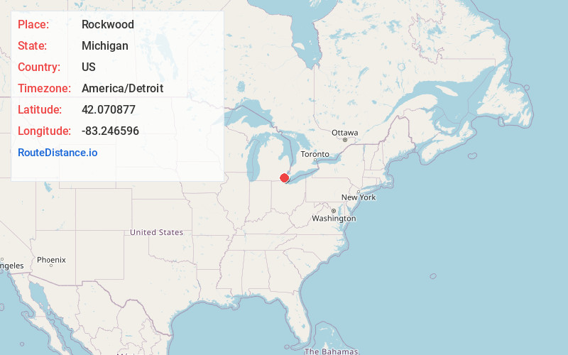 Map of Rockwood