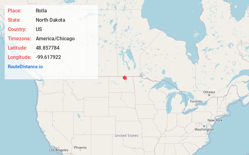 Map of Rolla