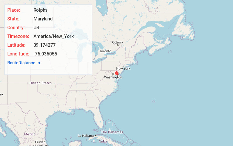 Map of Rolphs