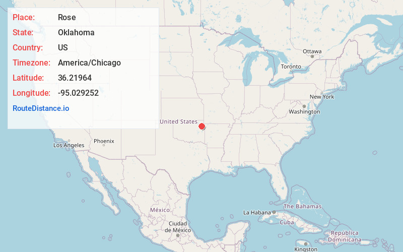 Map of Rose