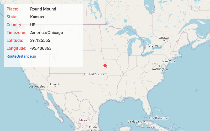 Map of Round Mound