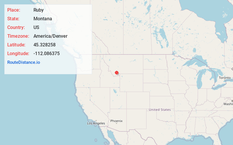 Map of Ruby