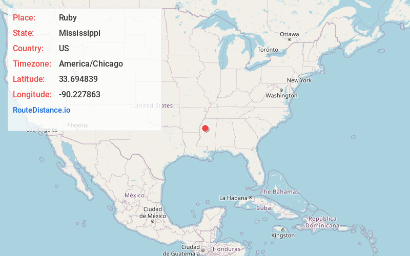 Map of Ruby