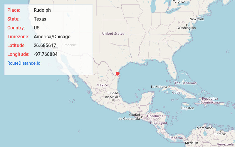 Map of Rudolph