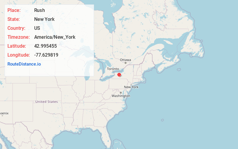 Map of Rush