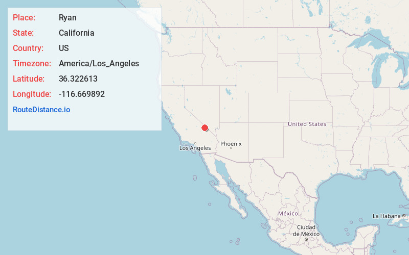 Map of Ryan