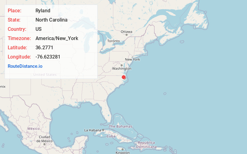 Map of Ryland