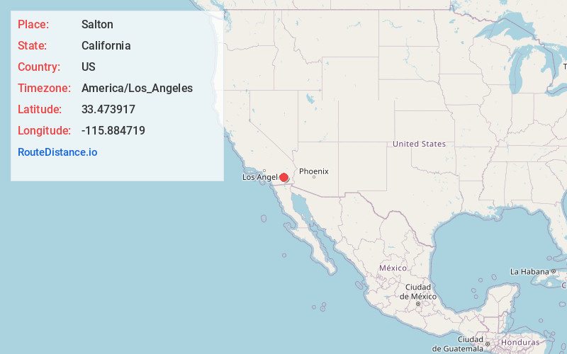 Map of Salton