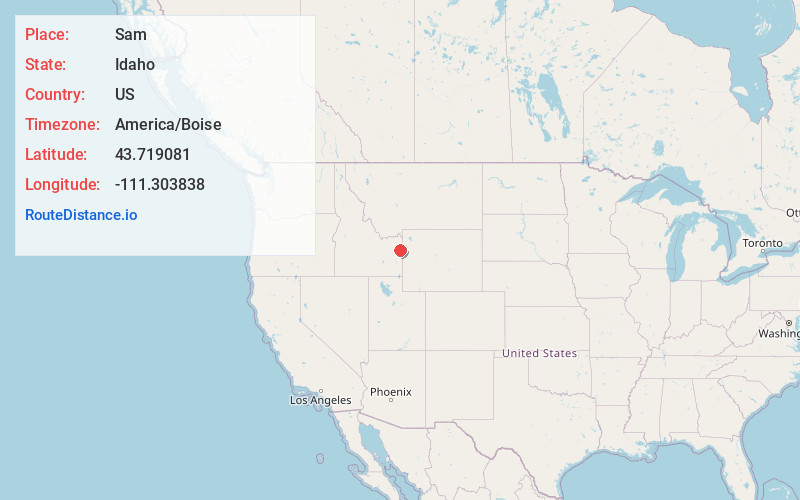 Map of Sam