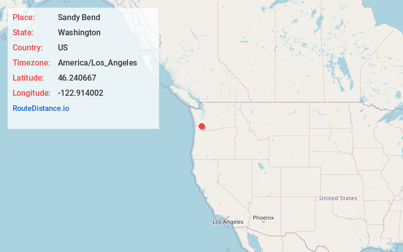 Map of Sandy Bend