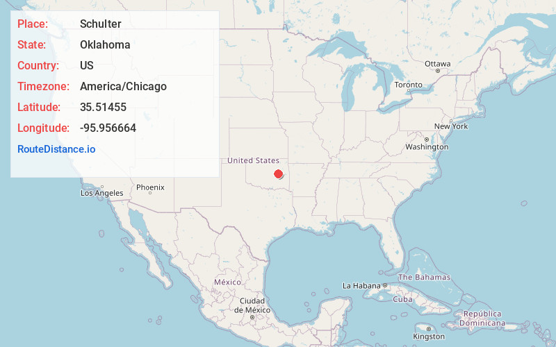 Map of Schulter