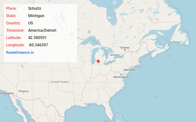 Map of Schultz