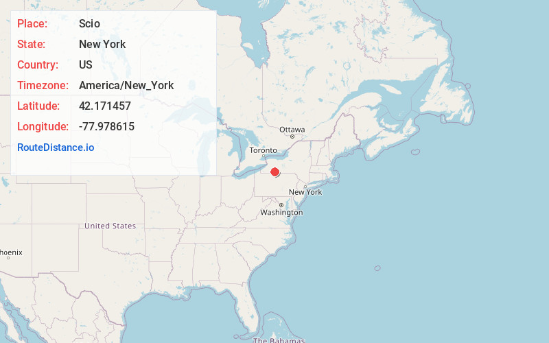 Map of Scio