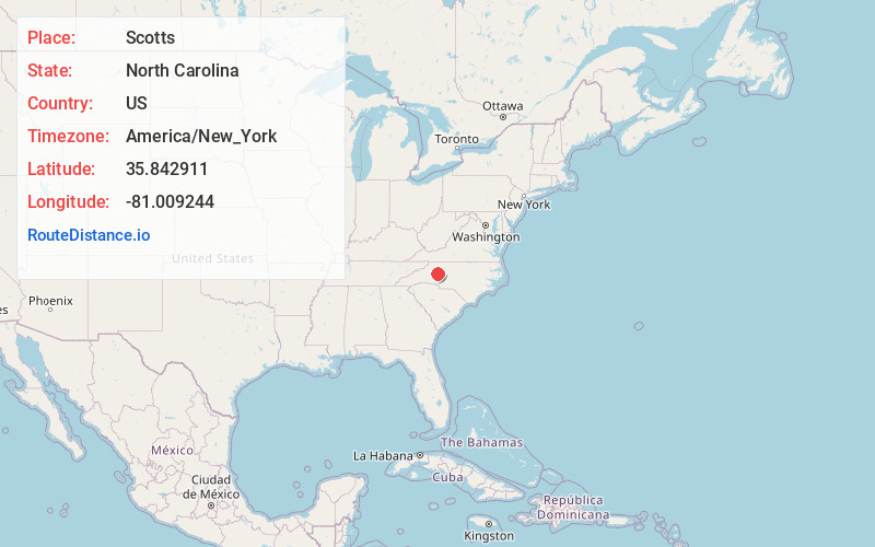 Map of Scotts
