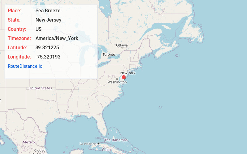 Map of Sea Breeze