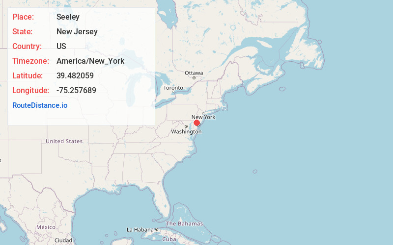 Map of Seeley