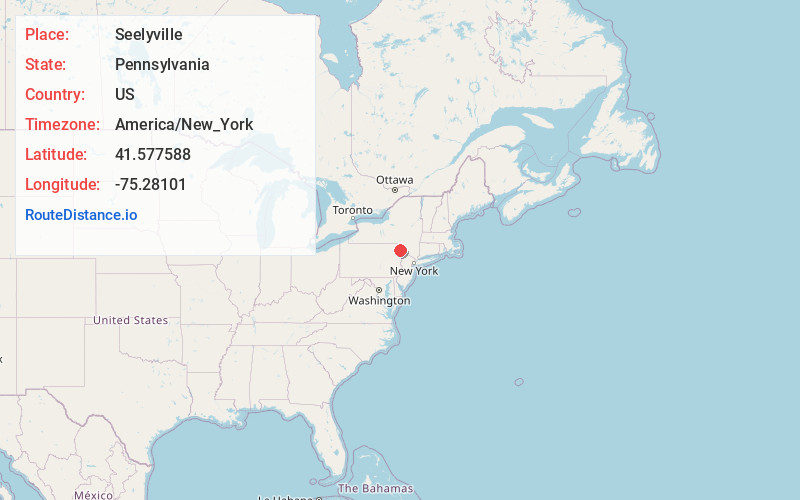 Map of Seelyville