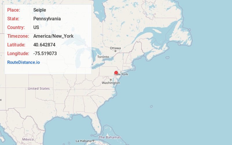 Map of Seiple