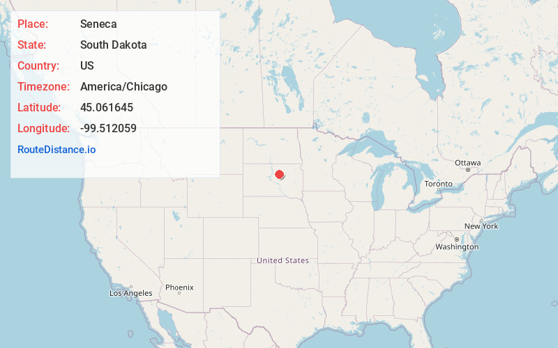 Map of Seneca