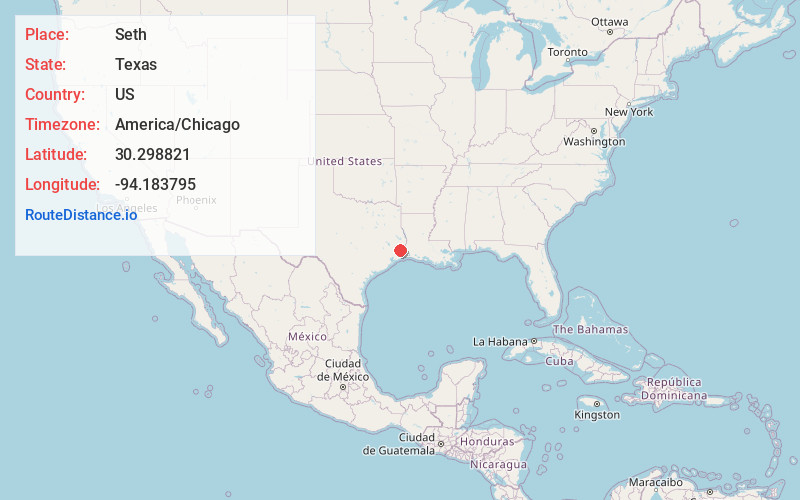 Map of Seth