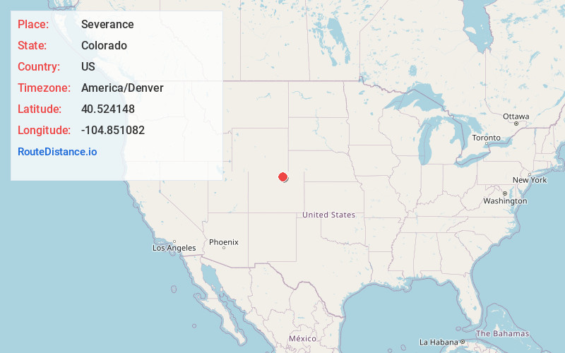 Map of Severance