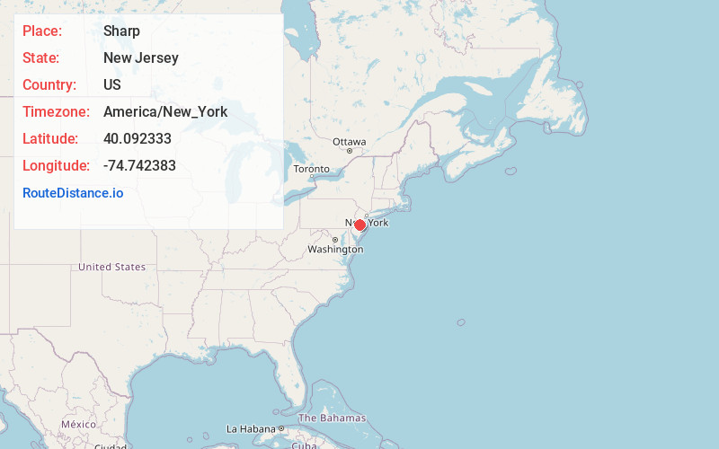 Map of Sharp