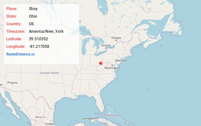 Map of Shay