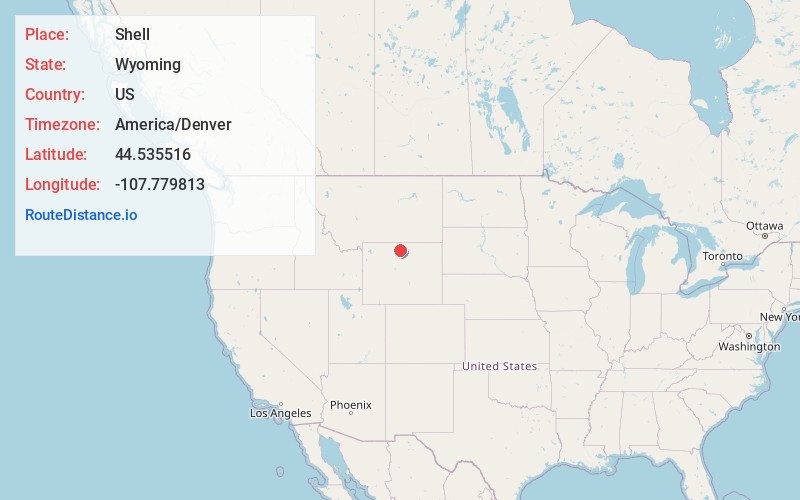 Map of Shell