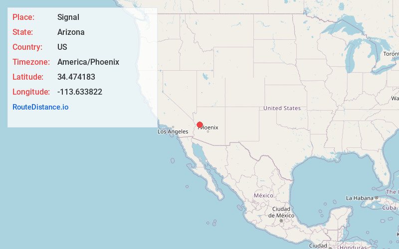 Map of Signal
